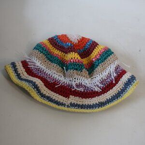 NWT Womens Regina Assorted Colored Woven Hat O/S